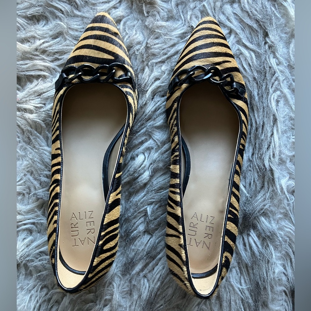 Naturalizer Becka animal print shoes (NWOT)